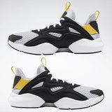 MEN'S REEBOK SOLE FURY ADAPT SHOES COLD GREY 2 / BLACK / TOXIC YELLOW