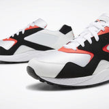 MEN'S REEBOK TORCH HEX SHOES WHITE / BLACK / NEON RED