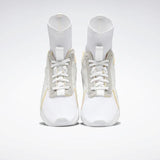 MEN'S REEBOK VB BOLTON SOCK SHOES WHITE / WHITE / WHITE