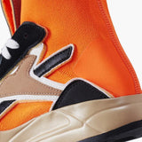 MEN'S REEBOK VICTORIA BECKHAM BOLTON SOCK SOLAR ORANGE / SAHARA / SOFT CAMEL