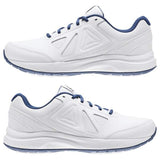 MEN'S REEBOK WALK ULTRA 6 DMX MAX 4E WHITE / WASHED BLUE
