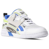 MEN'S REEBOK WORKOUT PLUS ATI 90S WHITE / BLACK / NEON LIME
