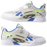 MEN'S REEBOK WORKOUT PLUS ATI 90S WHITE / BLACK / NEON LIME