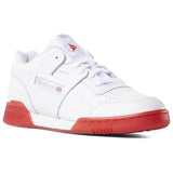 MEN'S REEBOK WORKOUT PLUS WHITE-ICE / CARBON / RED