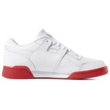 MEN'S REEBOK WORKOUT PLUS WHITE-ICE / CARBON / RED
