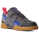 MEN'S REEBOK WORKOUT PLUS RIPPLE ALTERED ASH GREY / PINK / GOLD / PURPLE