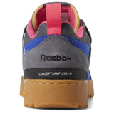 MEN'S REEBOK WORKOUT PLUS RIPPLE ALTERED ASH GREY / PINK / GOLD / PURPLE