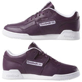 MEN'S REEBOK WORKOUT PLUS SHOES URBAN VIOLET / WHITE