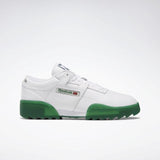 MEN'S REEBOK WORKOUT RIPPLE OG SHOES WHITE / DARK GREEN