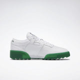 MEN'S REEBOK WORKOUT RIPPLE OG SHOES WHITE / DARK GREEN