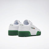 MEN'S REEBOK WORKOUT RIPPLE OG SHOES WHITE / DARK GREEN