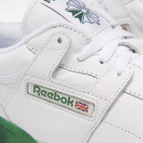 MEN'S REEBOK WORKOUT RIPPLE OG SHOES WHITE / DARK GREEN