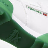 MEN'S REEBOK WORKOUT RIPPLE OG SHOES WHITE / DARK GREEN